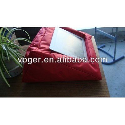 popular ipad cushion made by 420D polyester with pvc coating